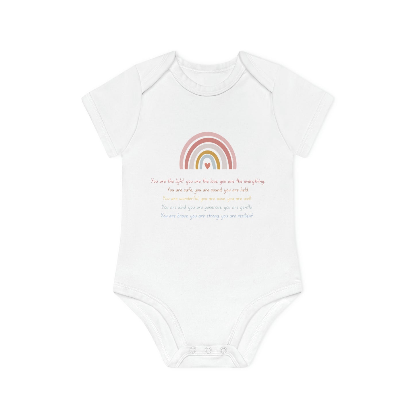 Baby Organic Short Sleeve Bodysuit