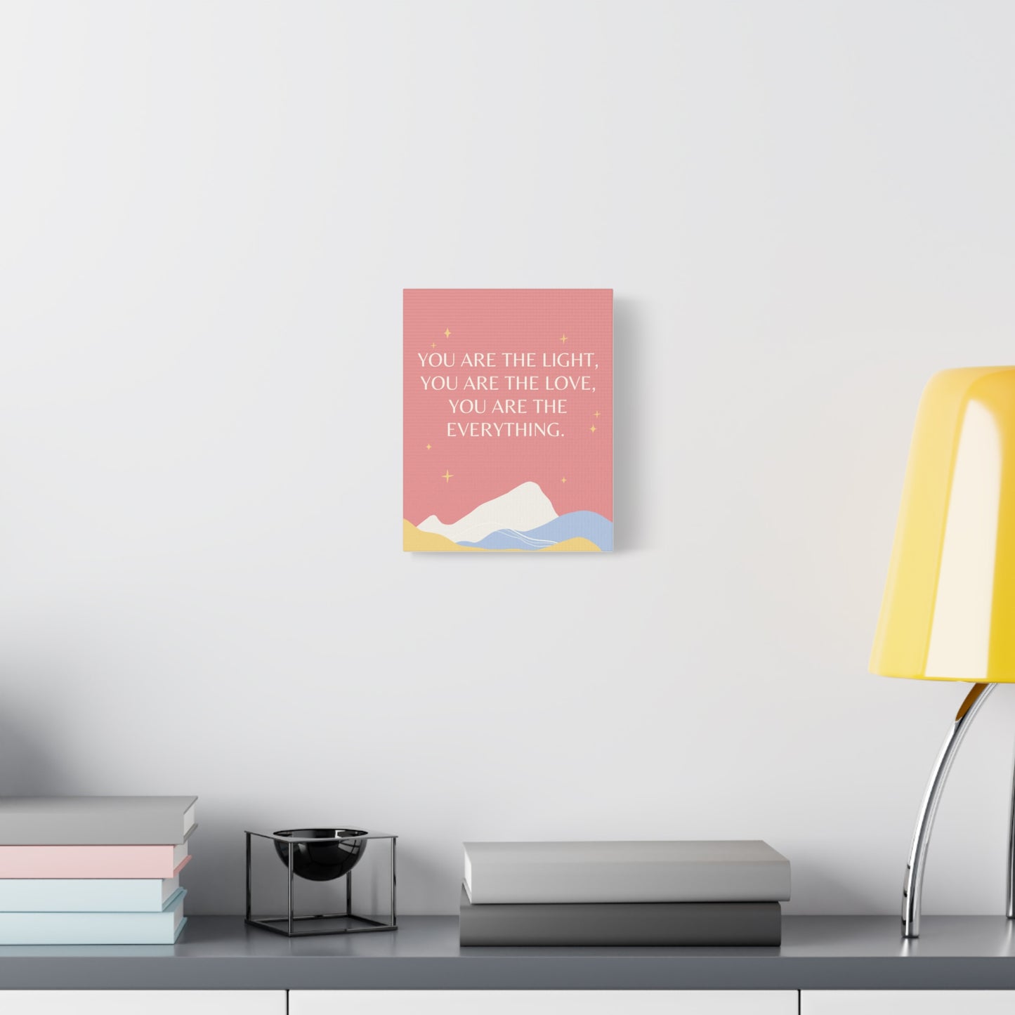 Light, Love, Everything - Matte Canvas, Stretched, 1.25"