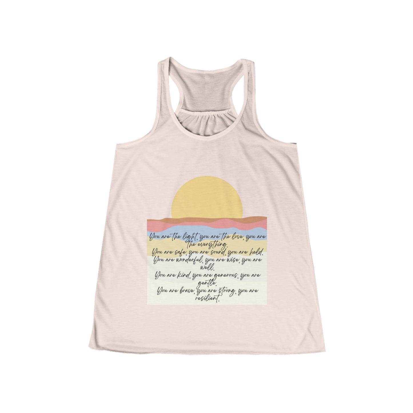 Women's Flowy Racerback Tank