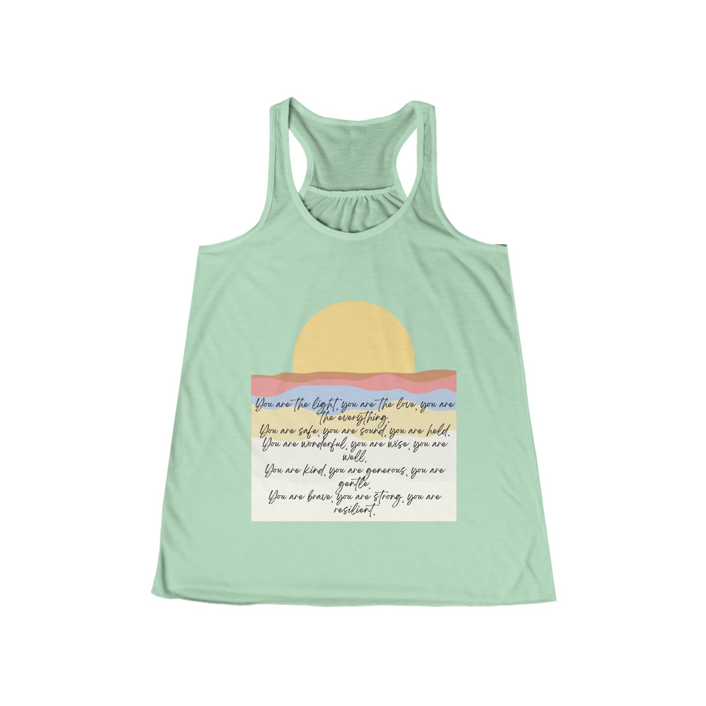 Women's Flowy Racerback Tank