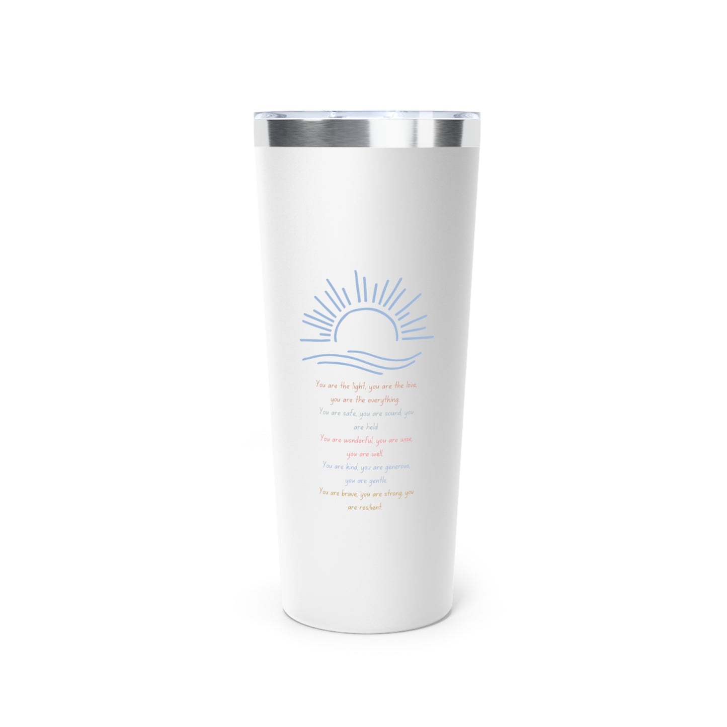 Copper Vacuum Insulated Tumbler, 22oz