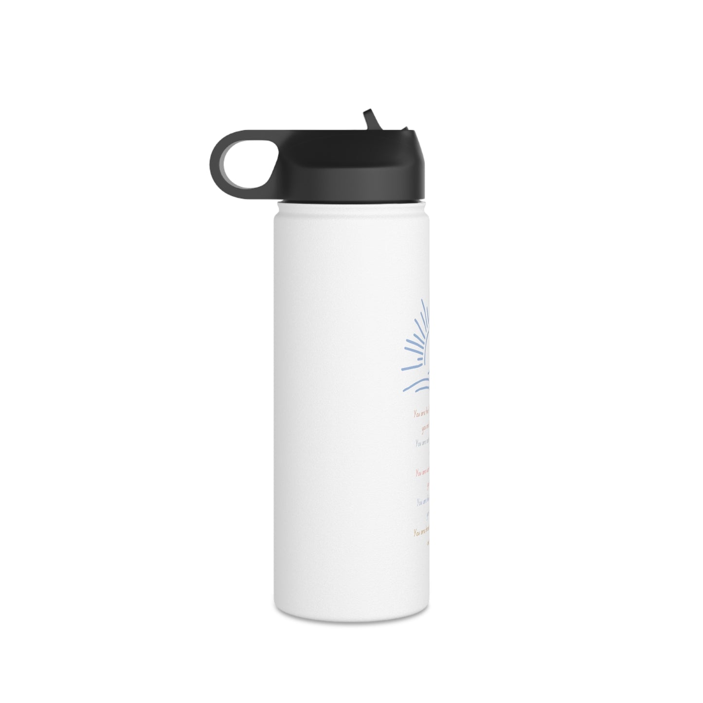Stainless Steel Water Bottle, Standard Lid