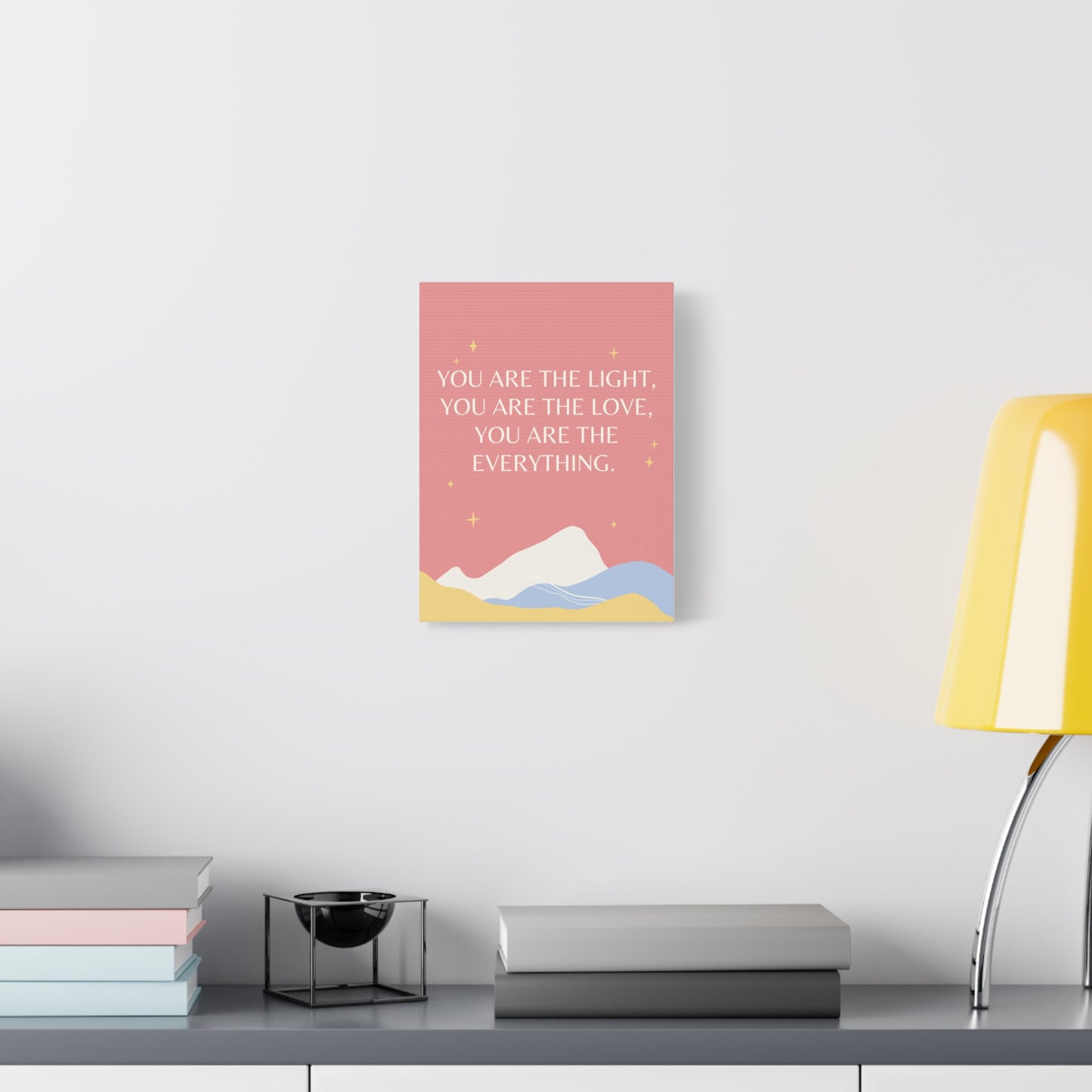 Light, Love, Everything - Matte Canvas, Stretched, 1.25"