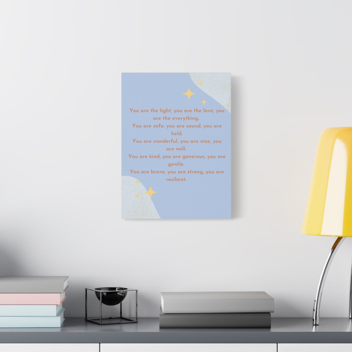 You Are The Everything - Blue Stars - Matte Canvas, Stretched, 1.25"