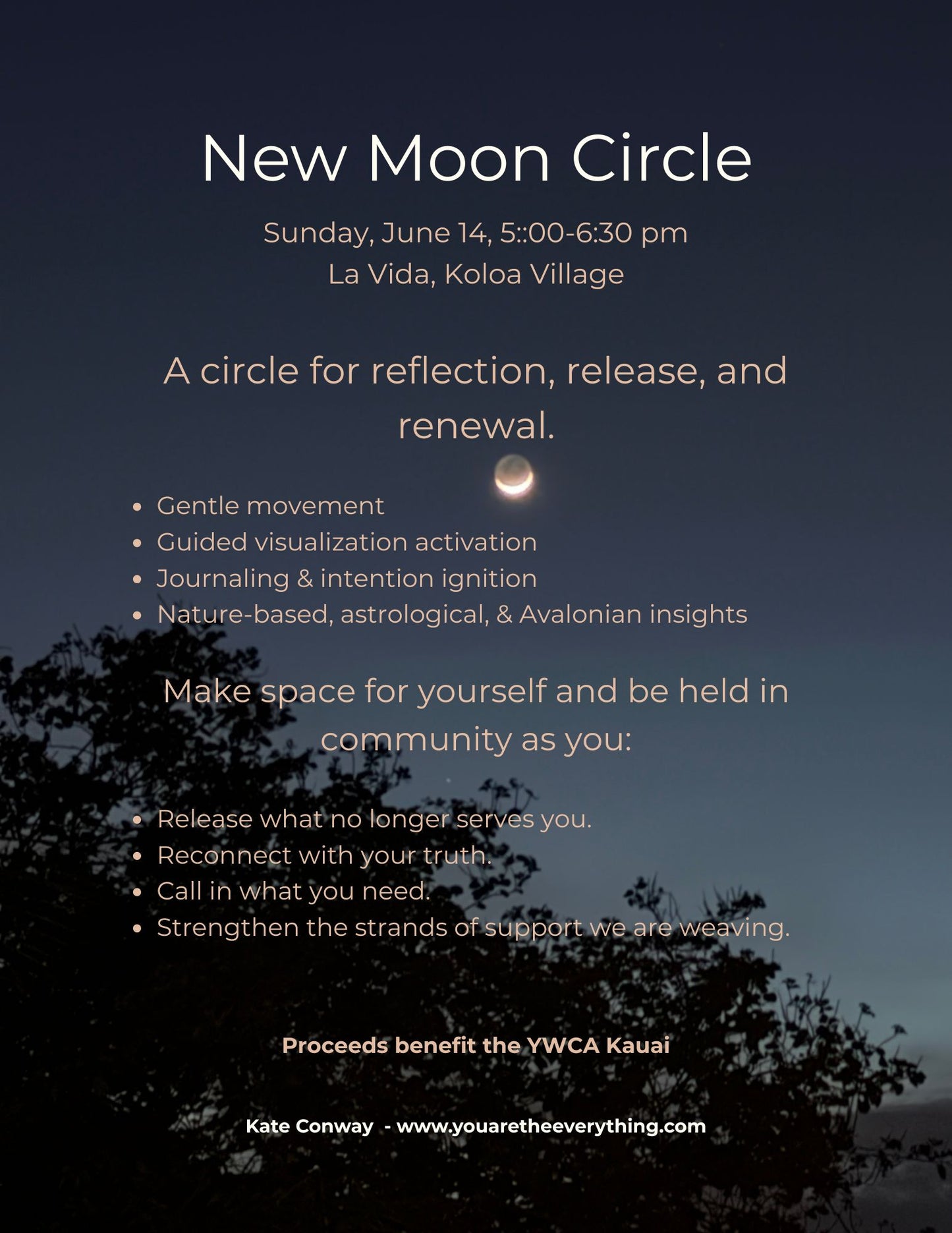 New Moon Circle